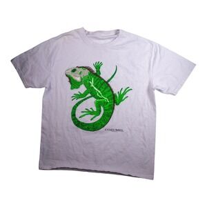 Men's Cozumel T Shirt Size Med White Short Sleeve Crew Neck Cotton